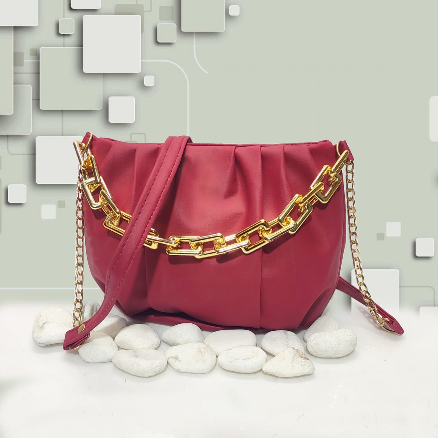Chic Handbags - Red