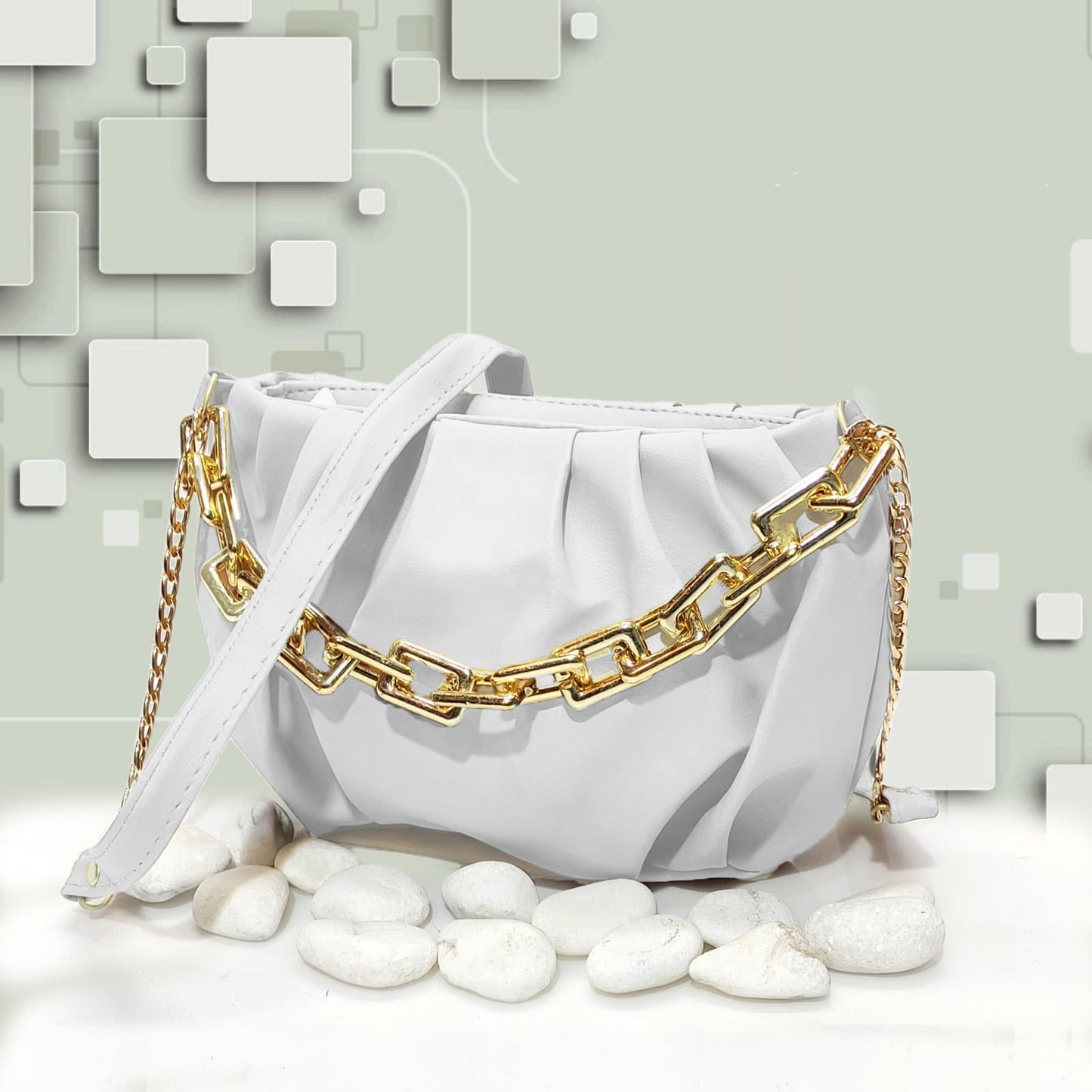 Chic Handbags - White