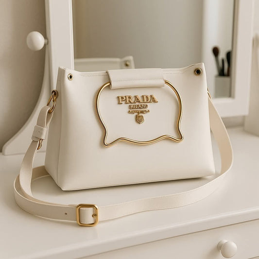 Mini Cat Bag - White