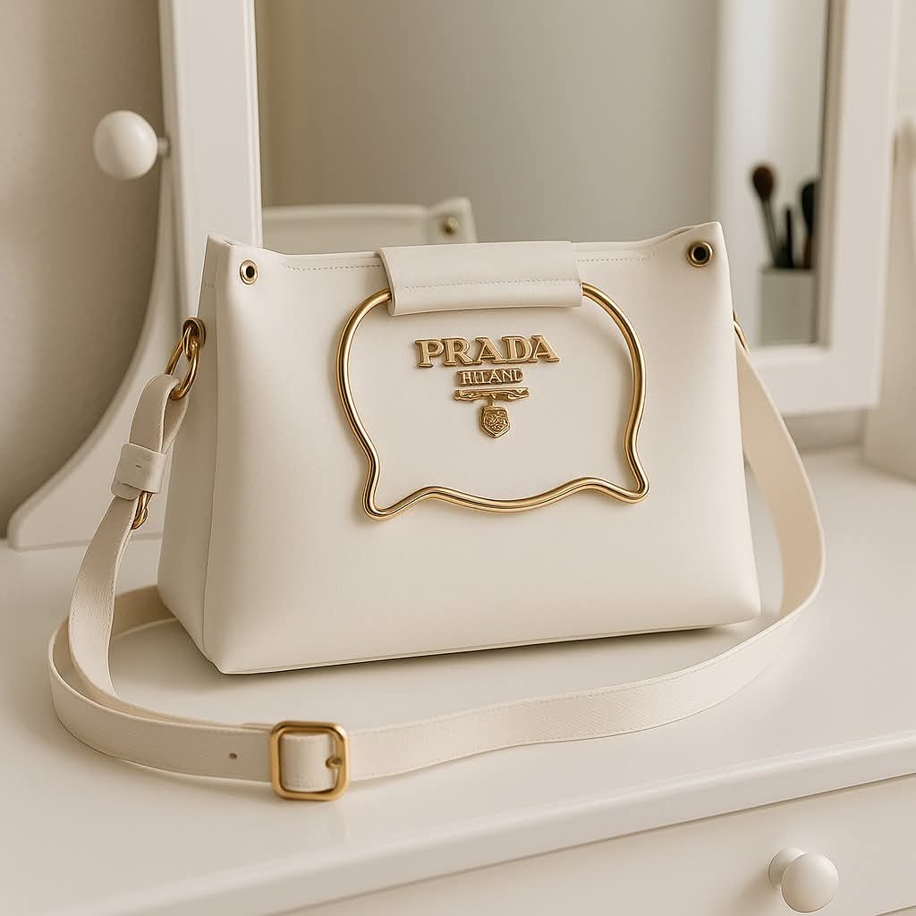 Mini Cat Bag - White